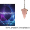 Pachet Carte cristale + pendul cuart roz