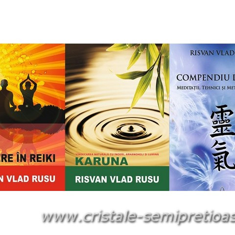 Pachet special Risvan Rusu - Inițiere în Reiki, Karuna, Compendiu de Reiki