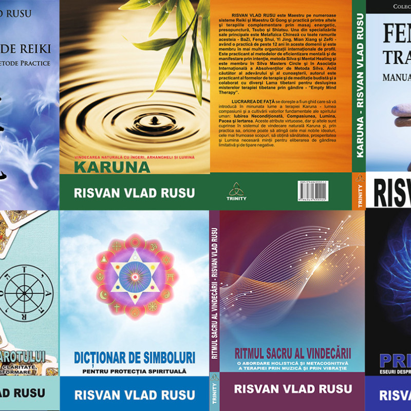 PACHET COMPLET RISVAN VLAD RUSU - 9 carti
