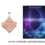 Pachet carte cristale + pandant merkaba cuarț roz