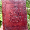 Agenda Ganesha piele si hartie naturala 20 cm